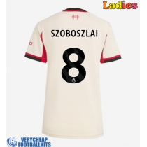 Liverpool Dominik Szoboszlai #8 Replica Away Shirt Ladies 2025-26 Short Sleeve